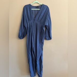 ASOS Maternity Navy Jumpsuit